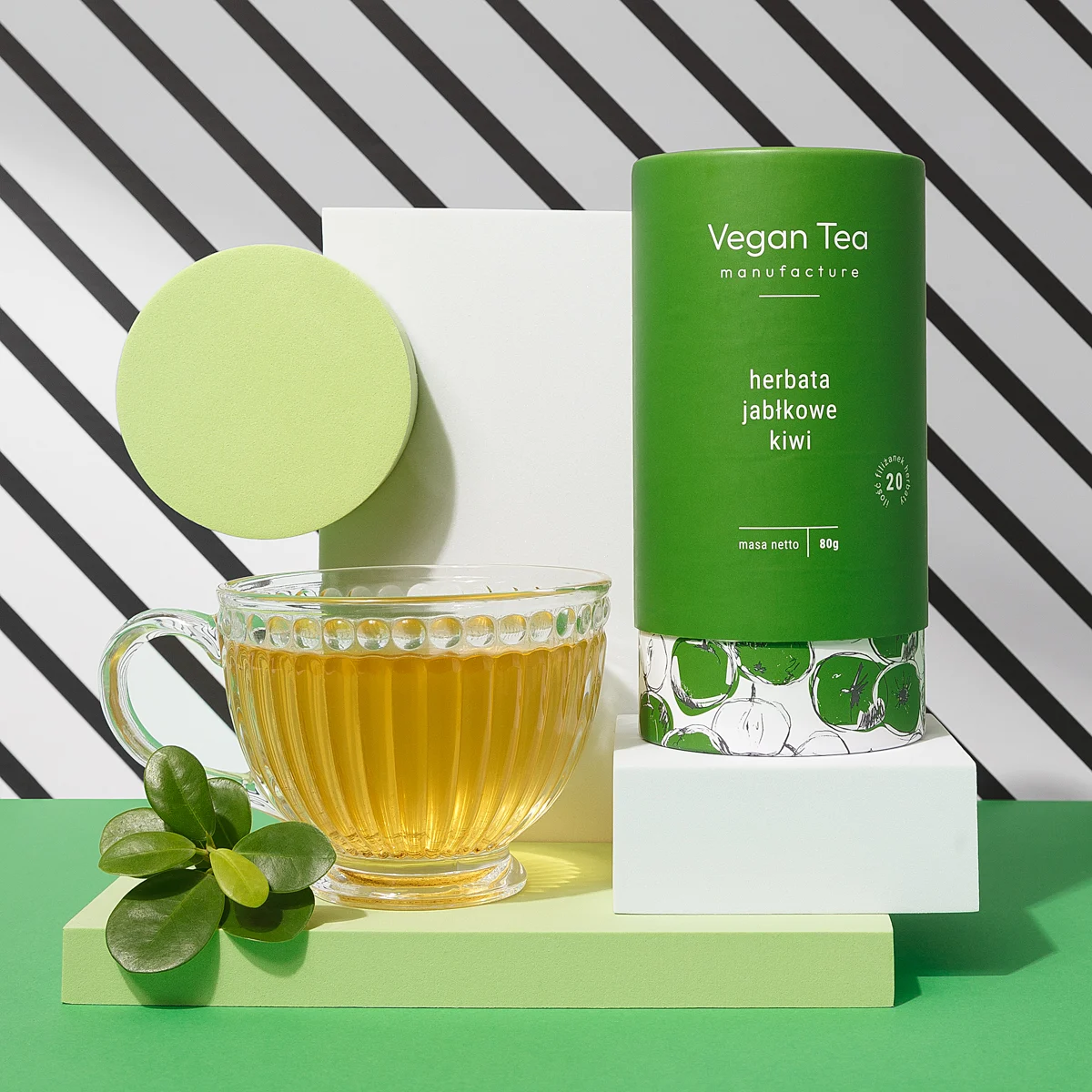 herbata wegańska zielona vegan tea