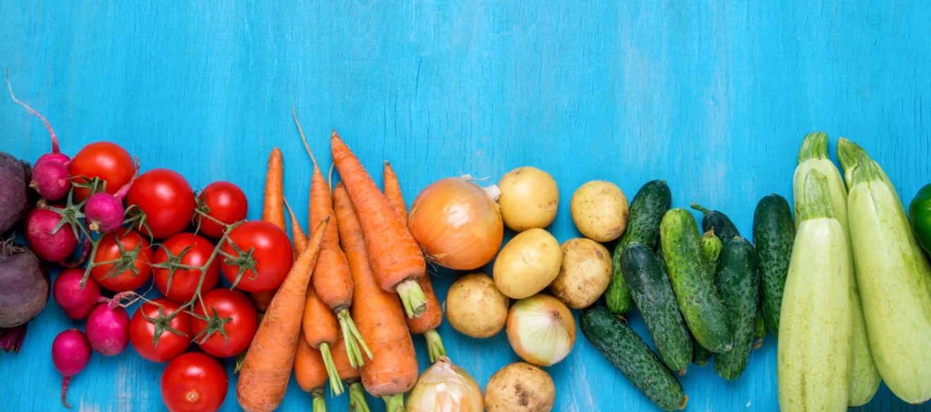 warzywa w wegańskich potrawach